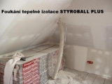 STYROBALL PLUS - foukaná tepelná izolace